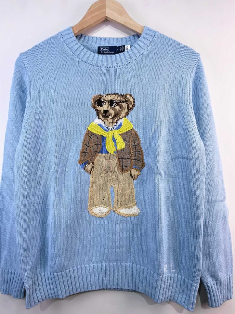 Polo Ralph Lauren Coastal Bear Knit Sweater - Picture 2 of 8
